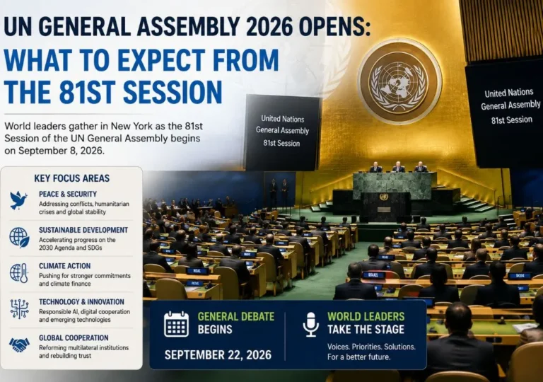 UN General Assembly Opening