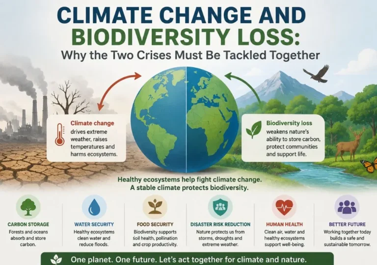 Climate Change and Biodiversity Loss: A Simple Guide
