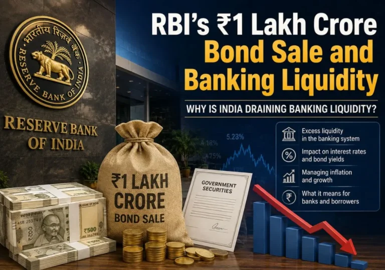RBI’s ₹1 Lakh Crore Bond Sale and Banking Liquidity