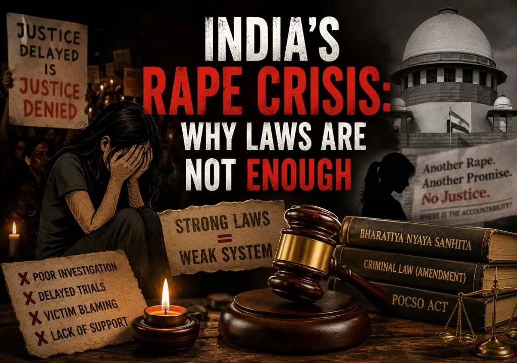 INDIA'S RAPE CRISIS: Why Laws Are Not Enough